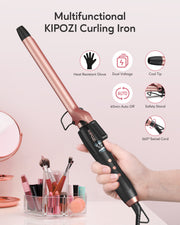 3/4 inch Curling Iron Hair - Kipozi