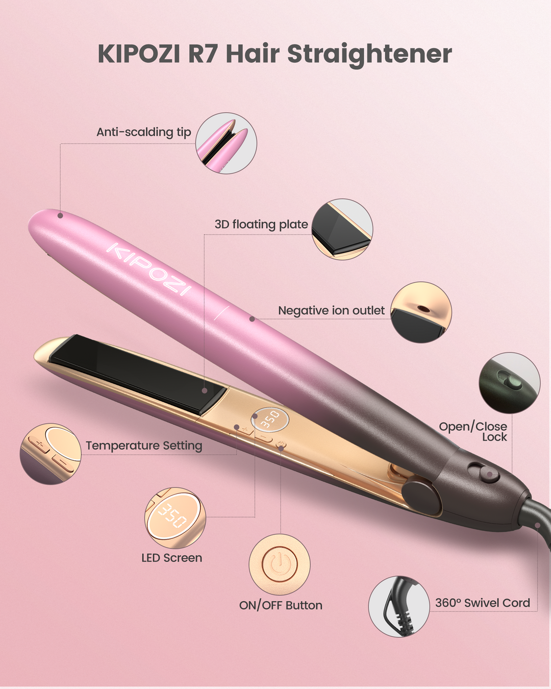 Kipozi straightener reviews best sale