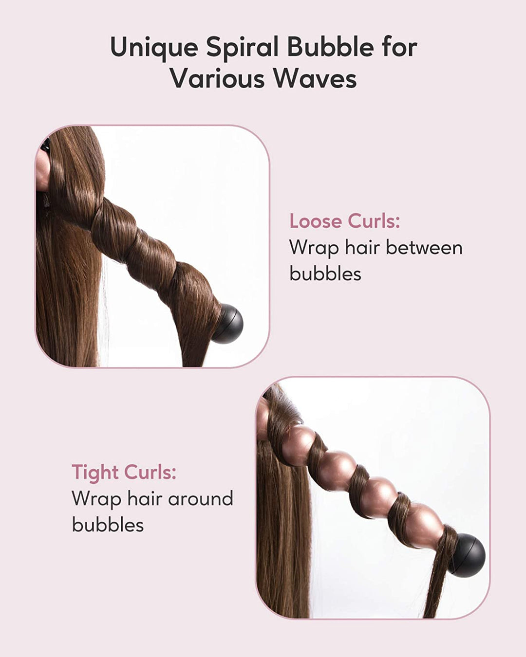 5 Interchangeable Barrel 1 Curling Iron Brush Kipozi